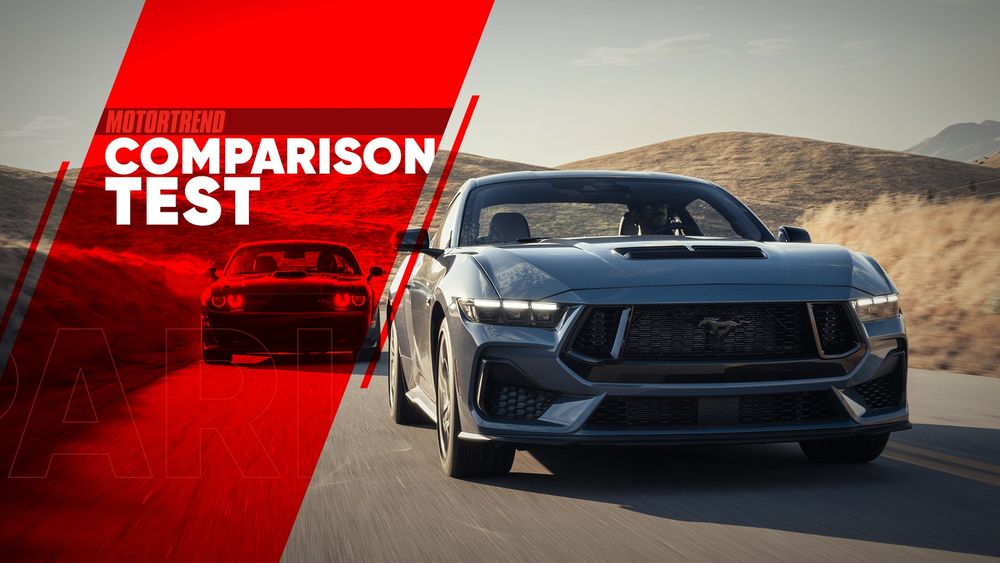 2024 Ford Mustang GT Performance vs. 2023 Dodge Challenger R/T Scat Pack:  Bummer, Dude.
