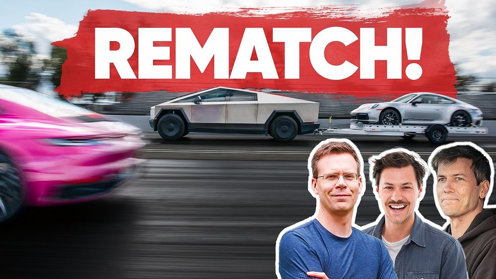 The Cybertruck vs. Porsche 911 Drag Race Tesla Didn't Want to Show You