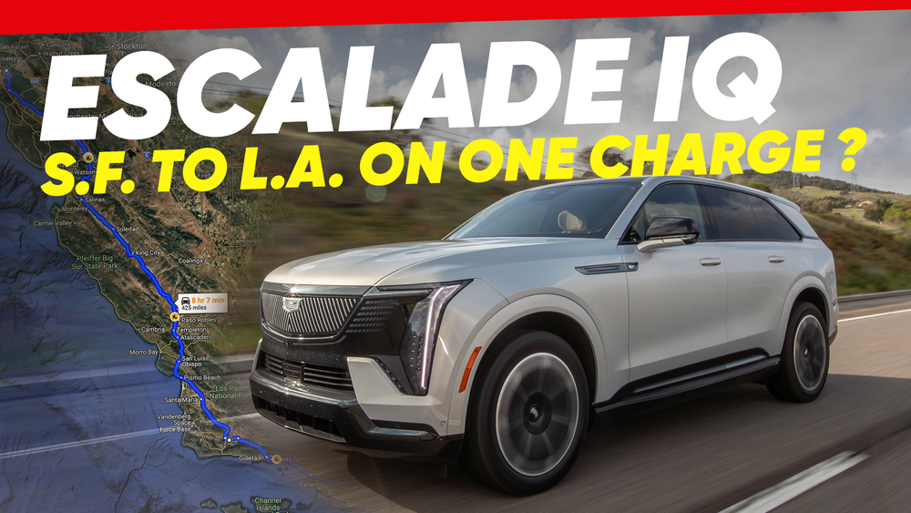 Road Trip! Putting the 2025 Cadillac Escalade IQ’s Huge Range to the Test